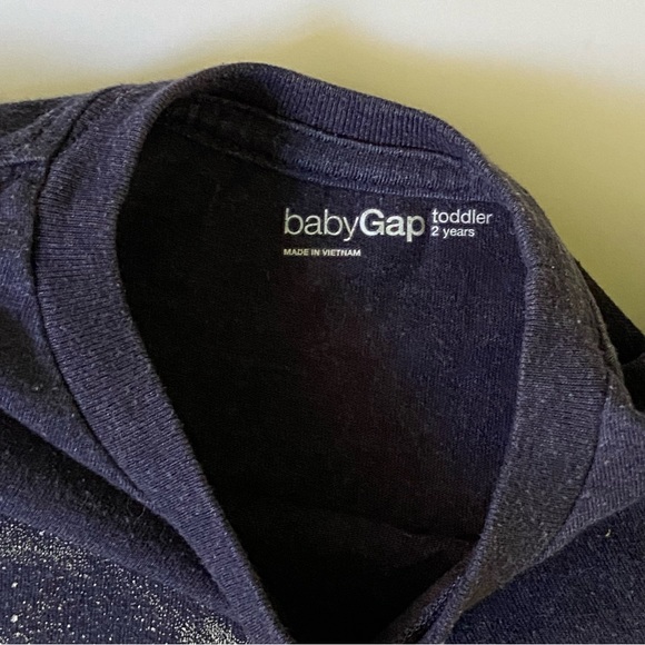 Gap Shirt Size 2T Boys Robot Space Surfing T Top Blue Short Sleeved Gapkids - Picture 6 of 12